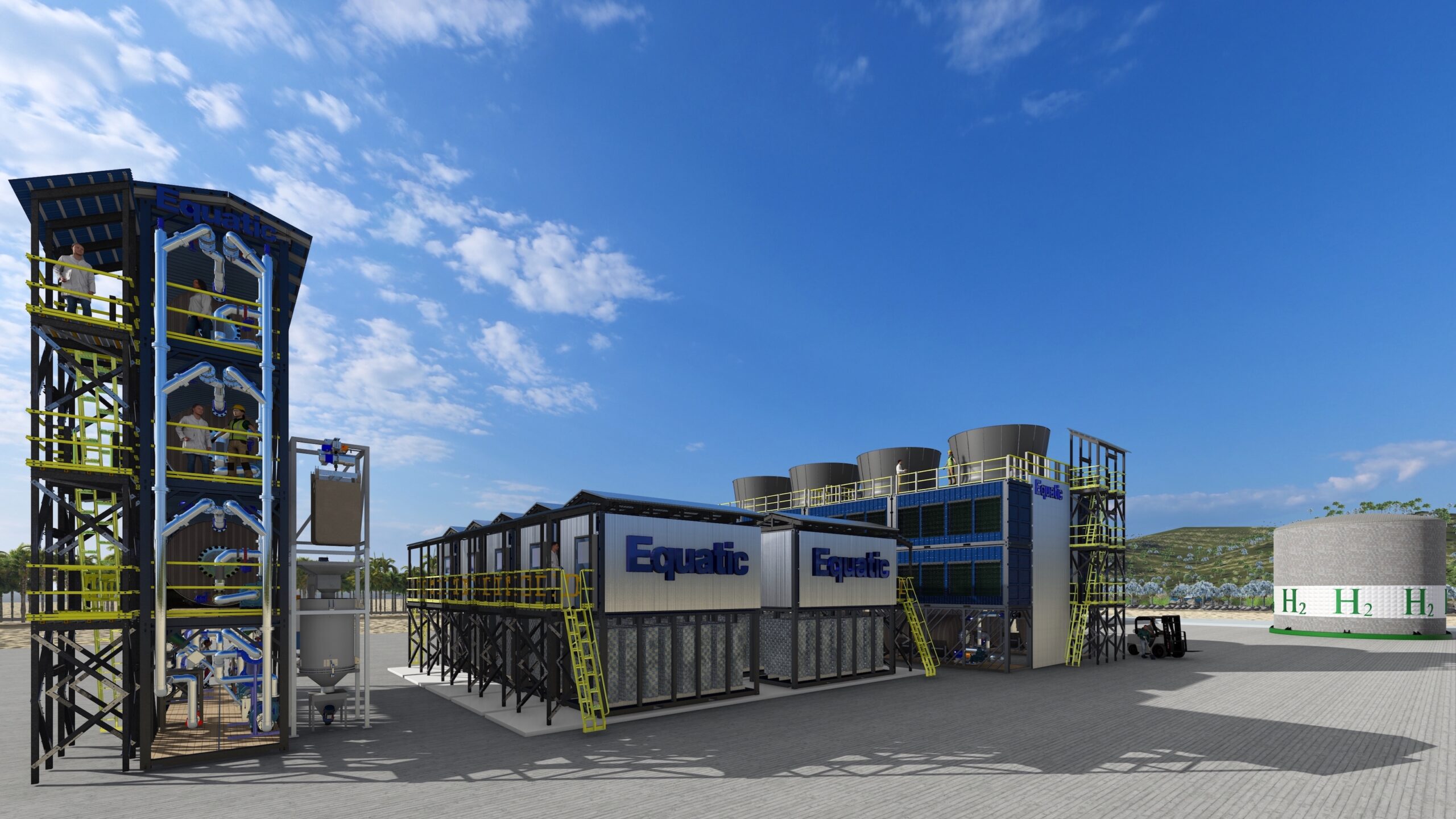 Equatic ocean carbon capture unveils the world’s largest ocean-based removal plant.