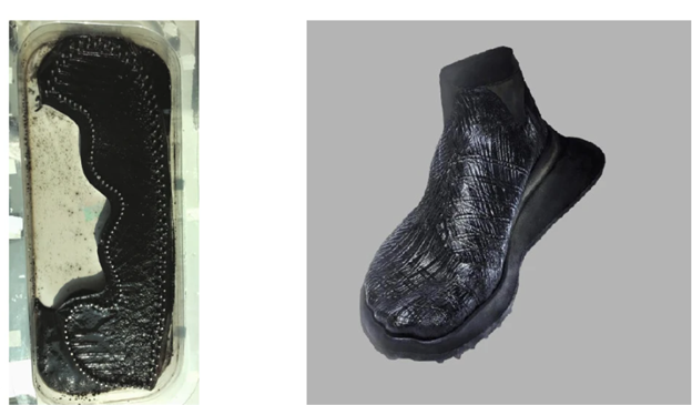 Engineering shoes out of bacteria cellulose.